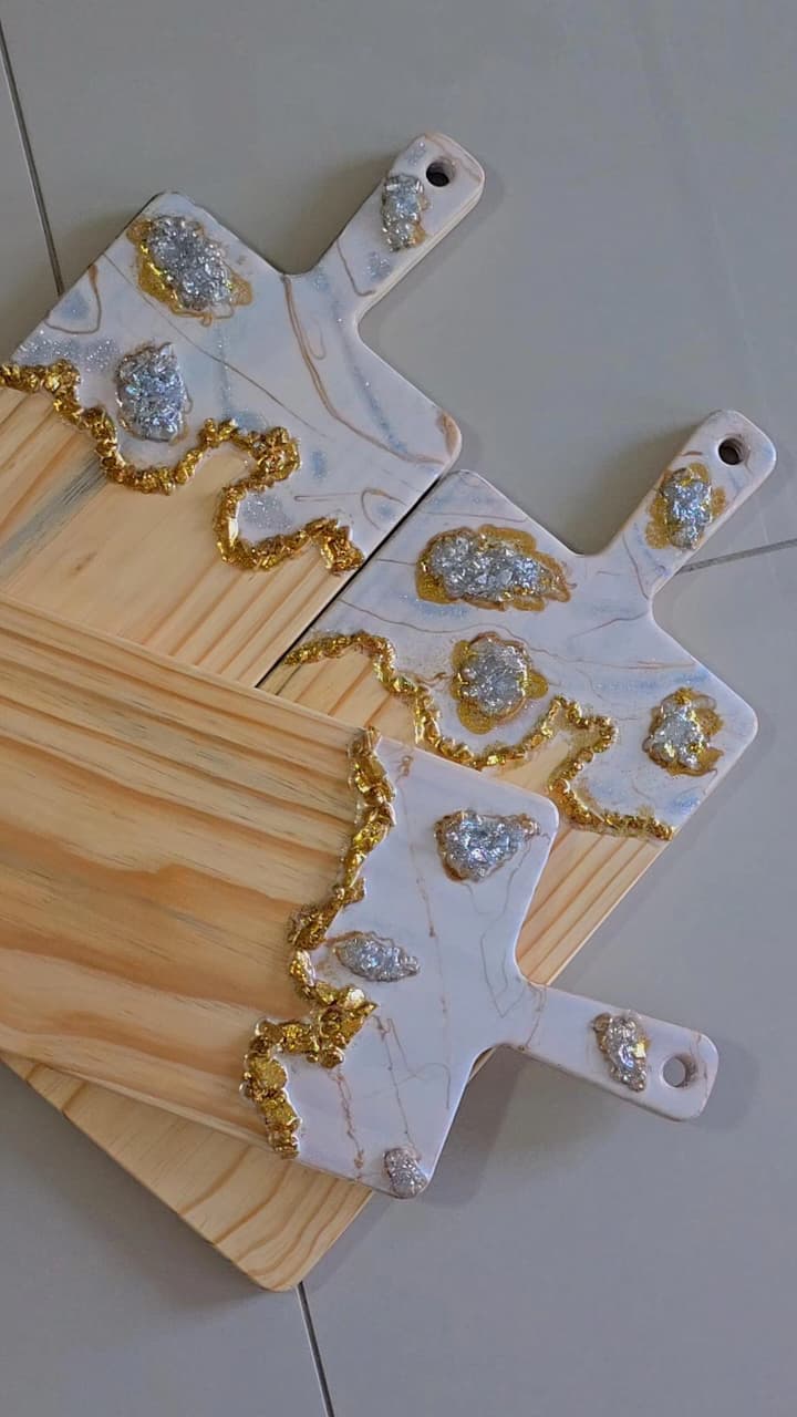 Resin Art Master Class (Canvas Or Serving Board)
